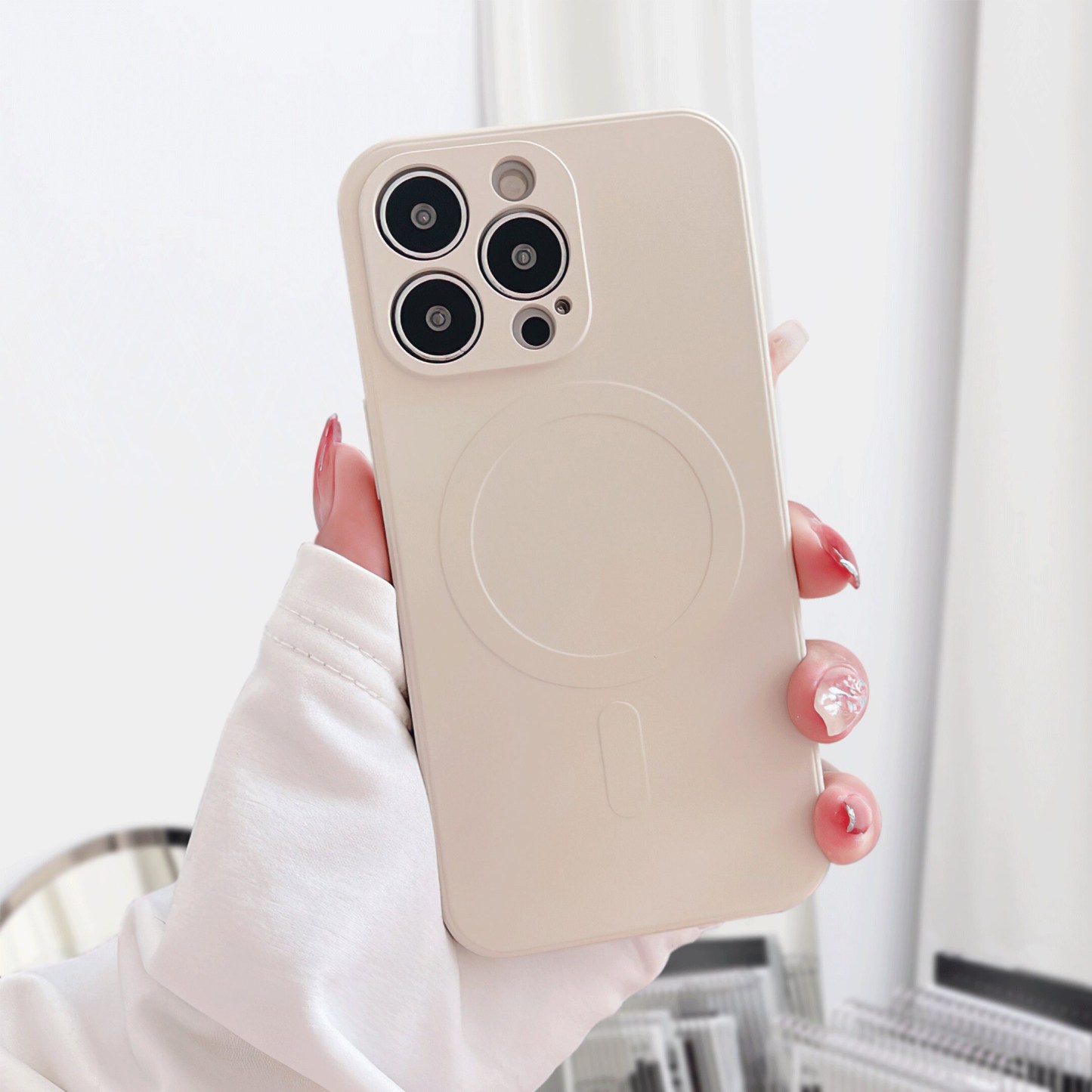 Colorful Magnetic Silicone Phone Case | OFCase042