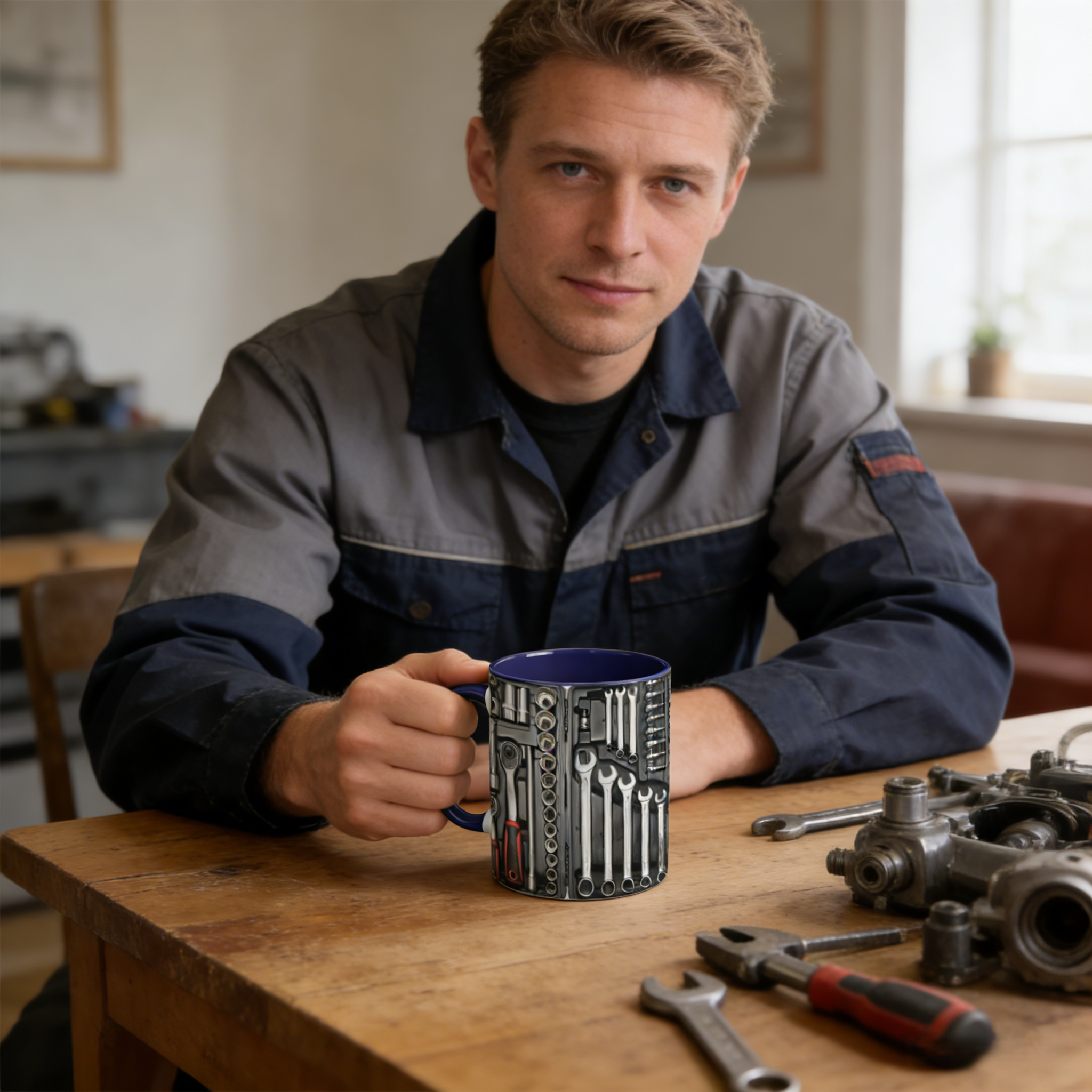 Mechanic Tool Box Ceramic Mug | WSMug28