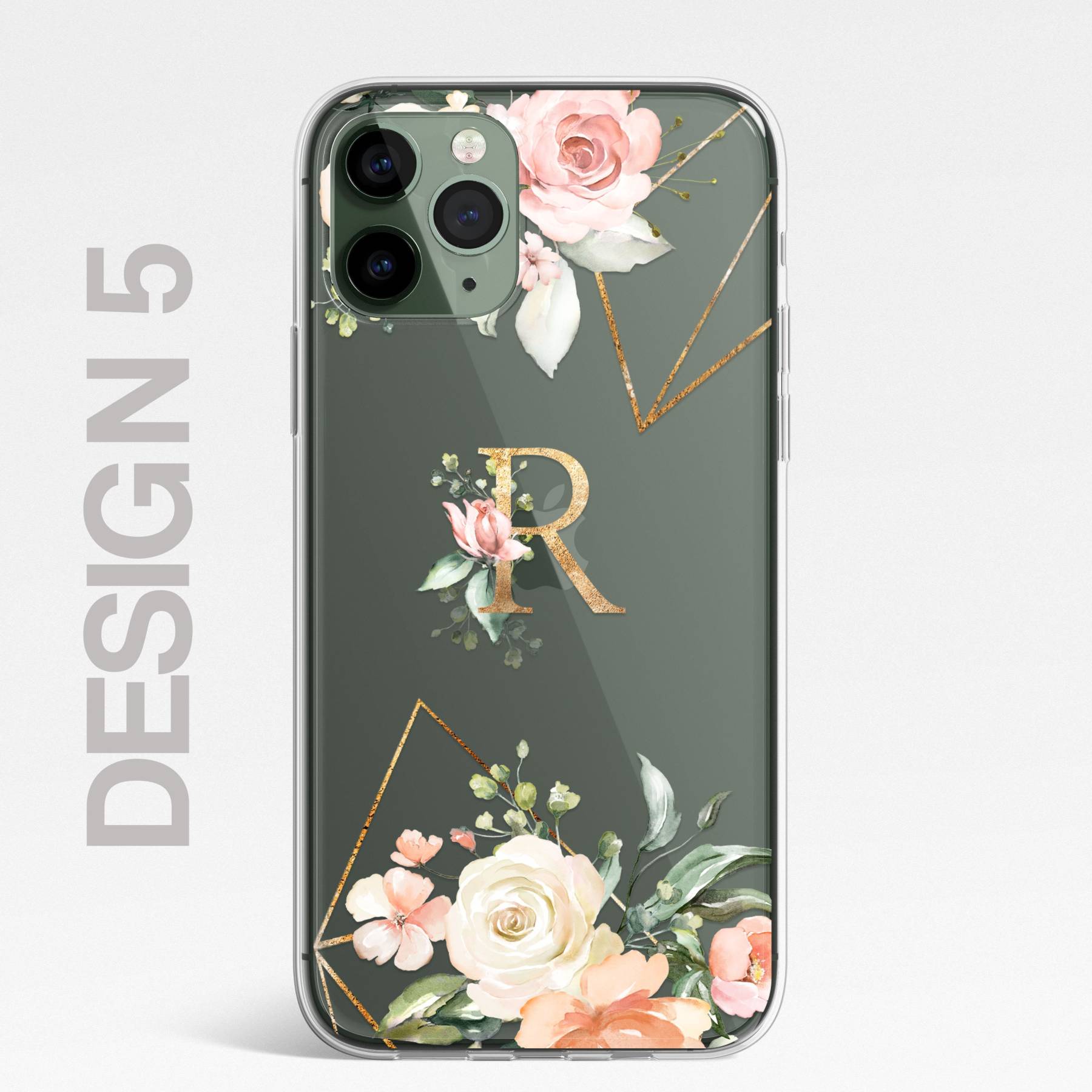 Personalized Floral Phone Cover Case | OFCase104
