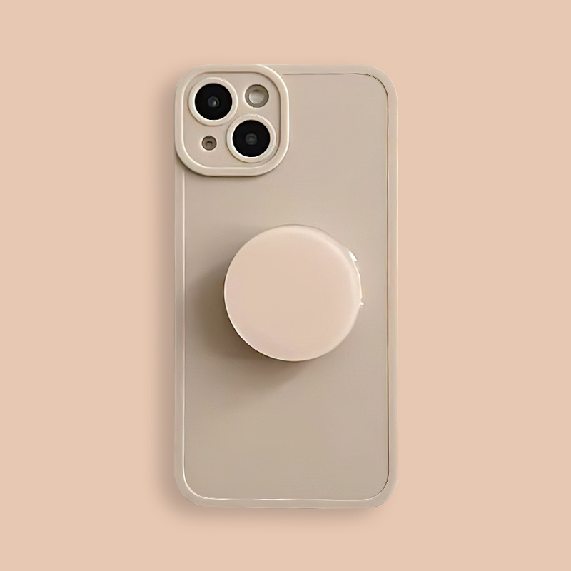 Fashion Matting with stand Silicone Phone Cover Case | OFCase010