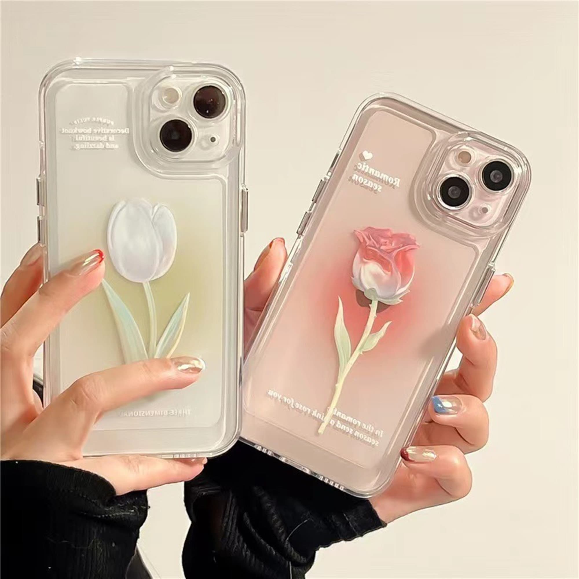 Flower Rose and Tulip Phone Cover Case | OFCase030