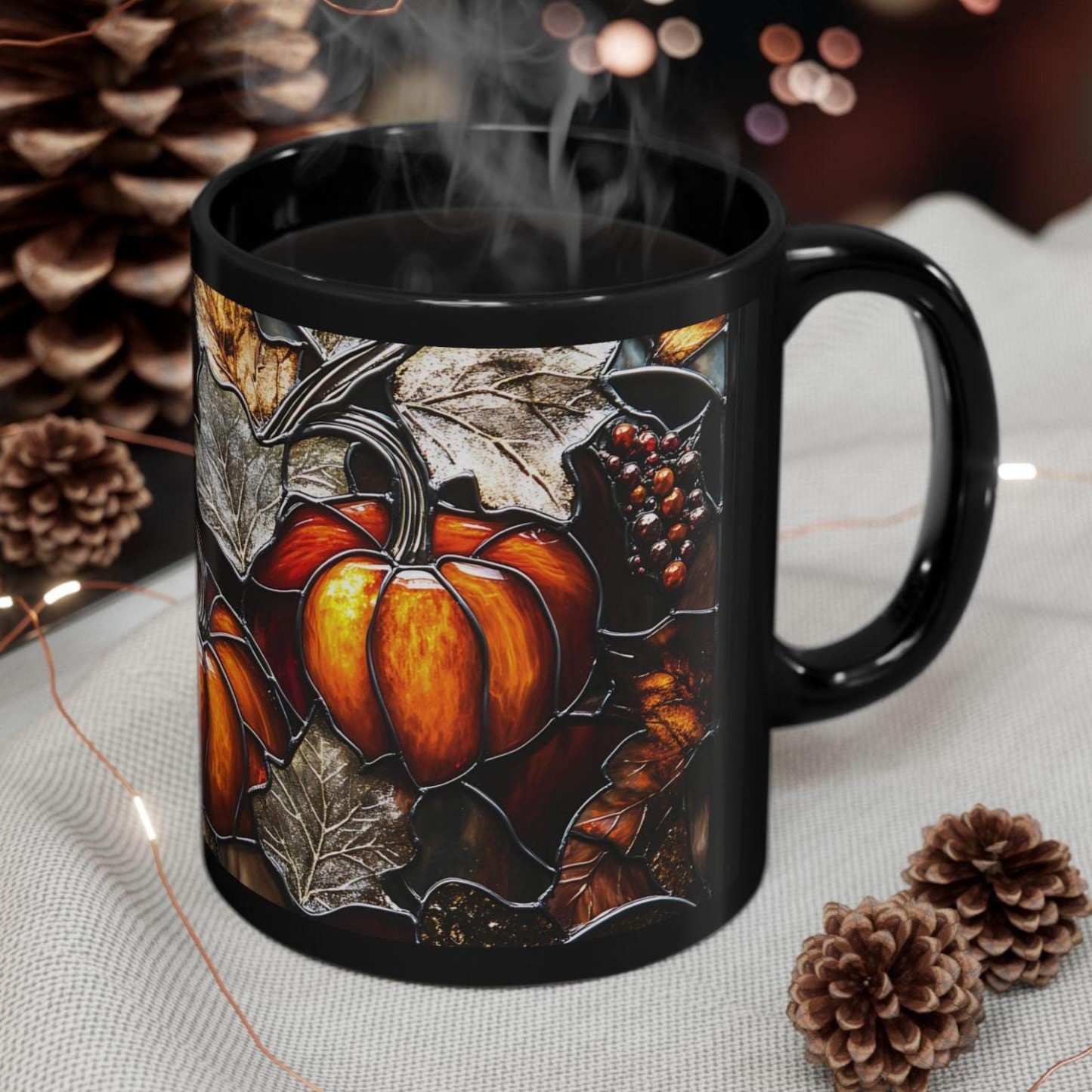Autumn Pumpkin Ceramic Mug | WSMug40