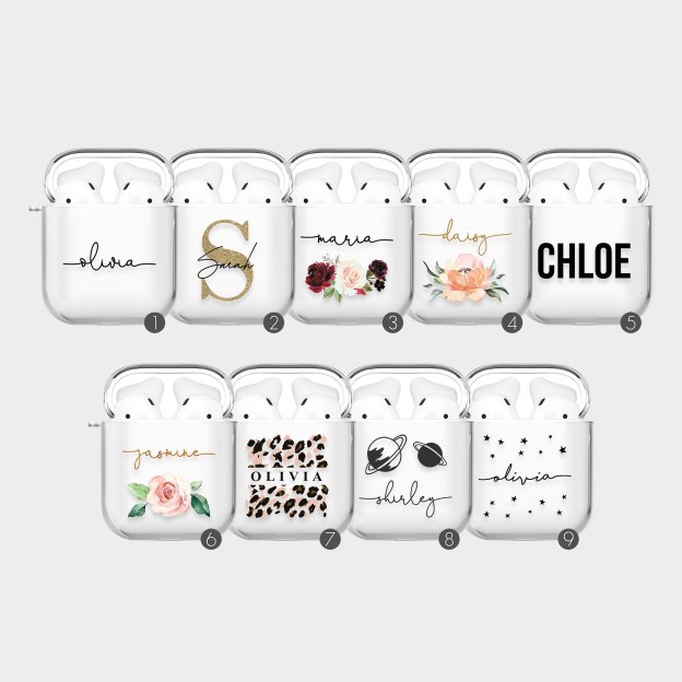 Personalised AirPod Case with Clip Keychain | OFPod01