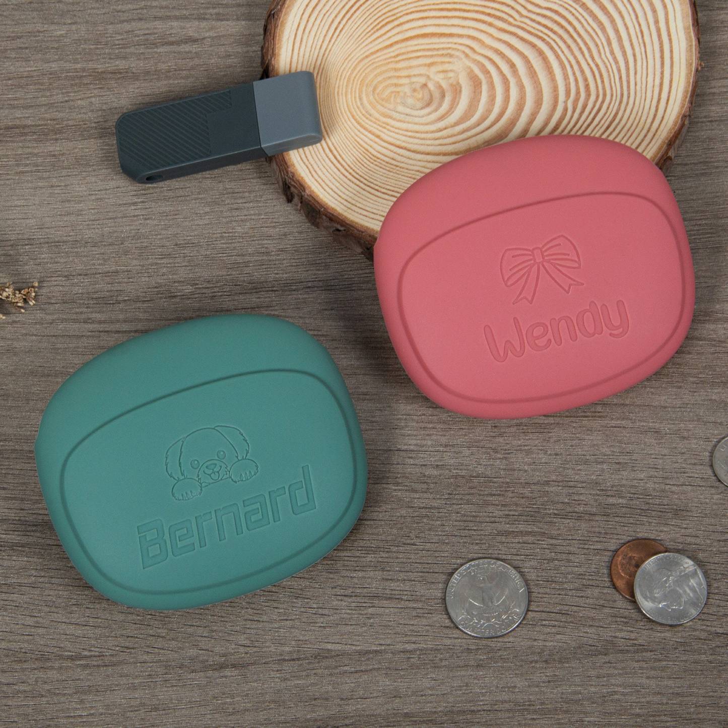 Personalized Engraved Silicone Storage Pouch | OFBag08