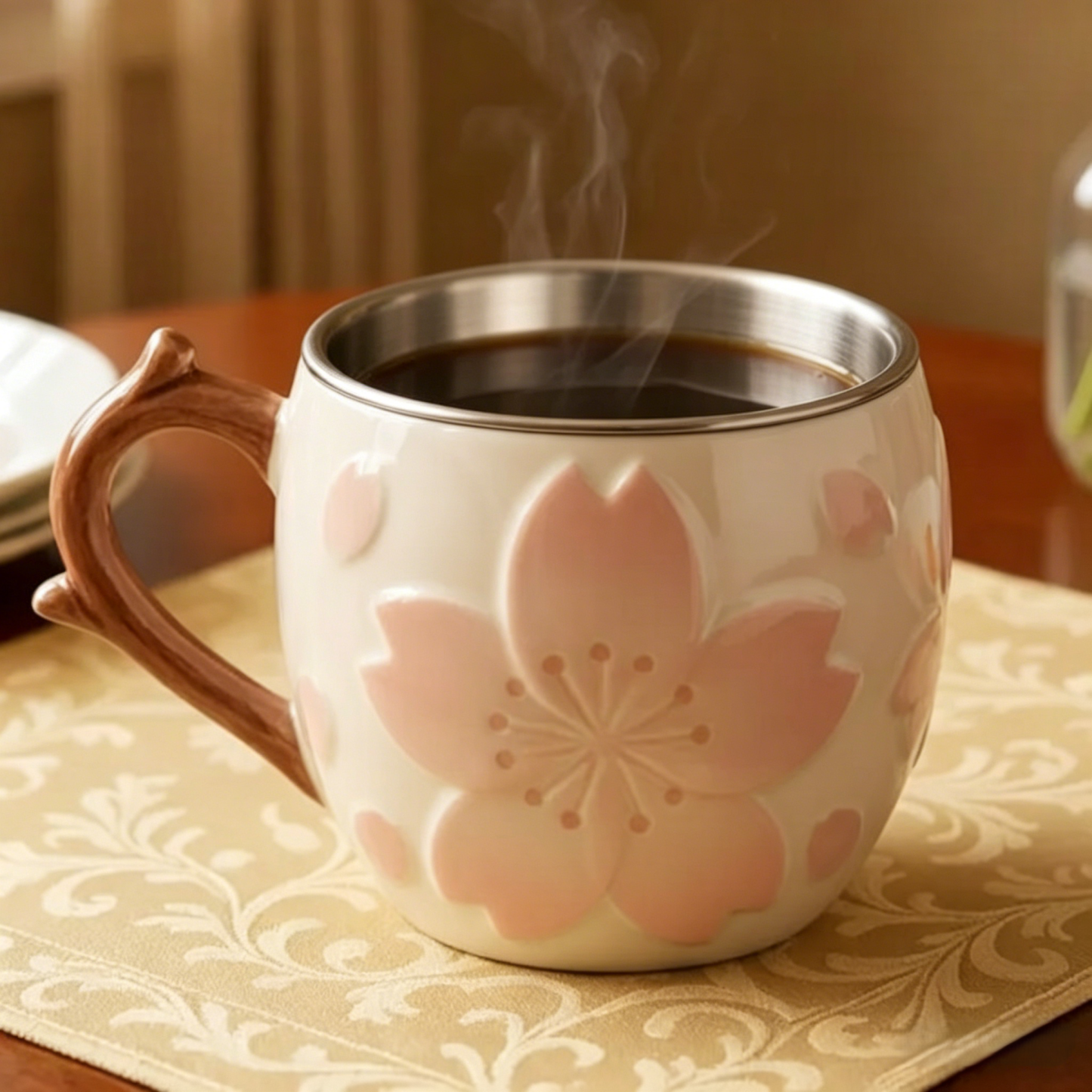 Elegant Flower Mug | WSMug68