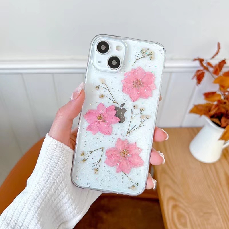 Pressed Flower Silicone Phone Case | OFCase054