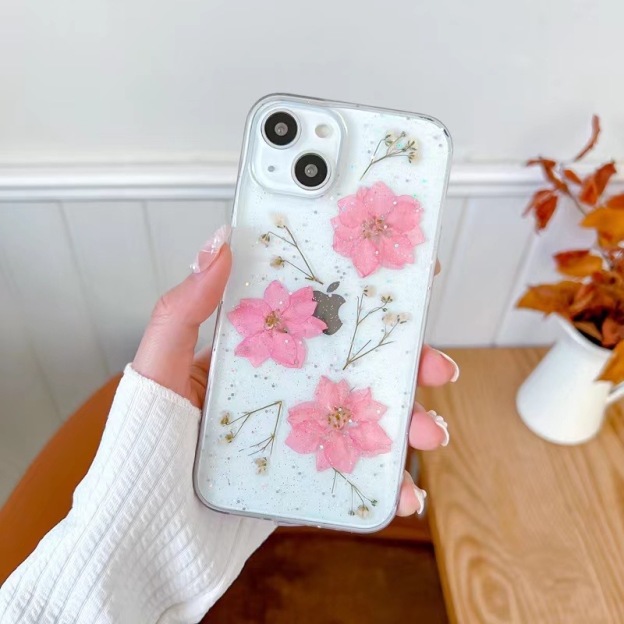 Pressed Flower Silicone Phone Case | OFCase054