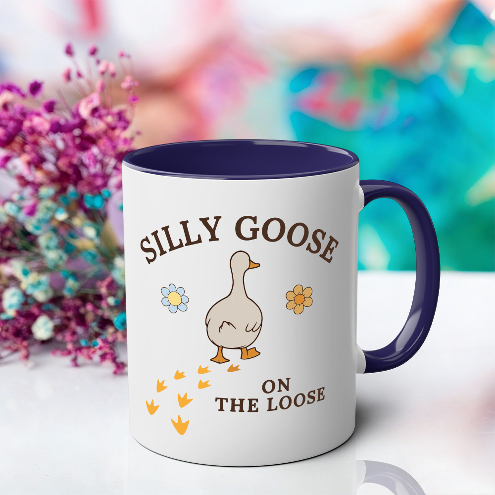 Silly Goose On The Loose Mug | WSMug08