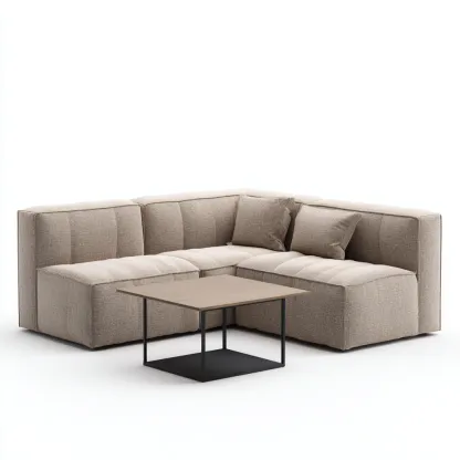 Divani modulari-tessuto-legno-metallo-260x180x78 cm-beige-design moderno-Comfyilo