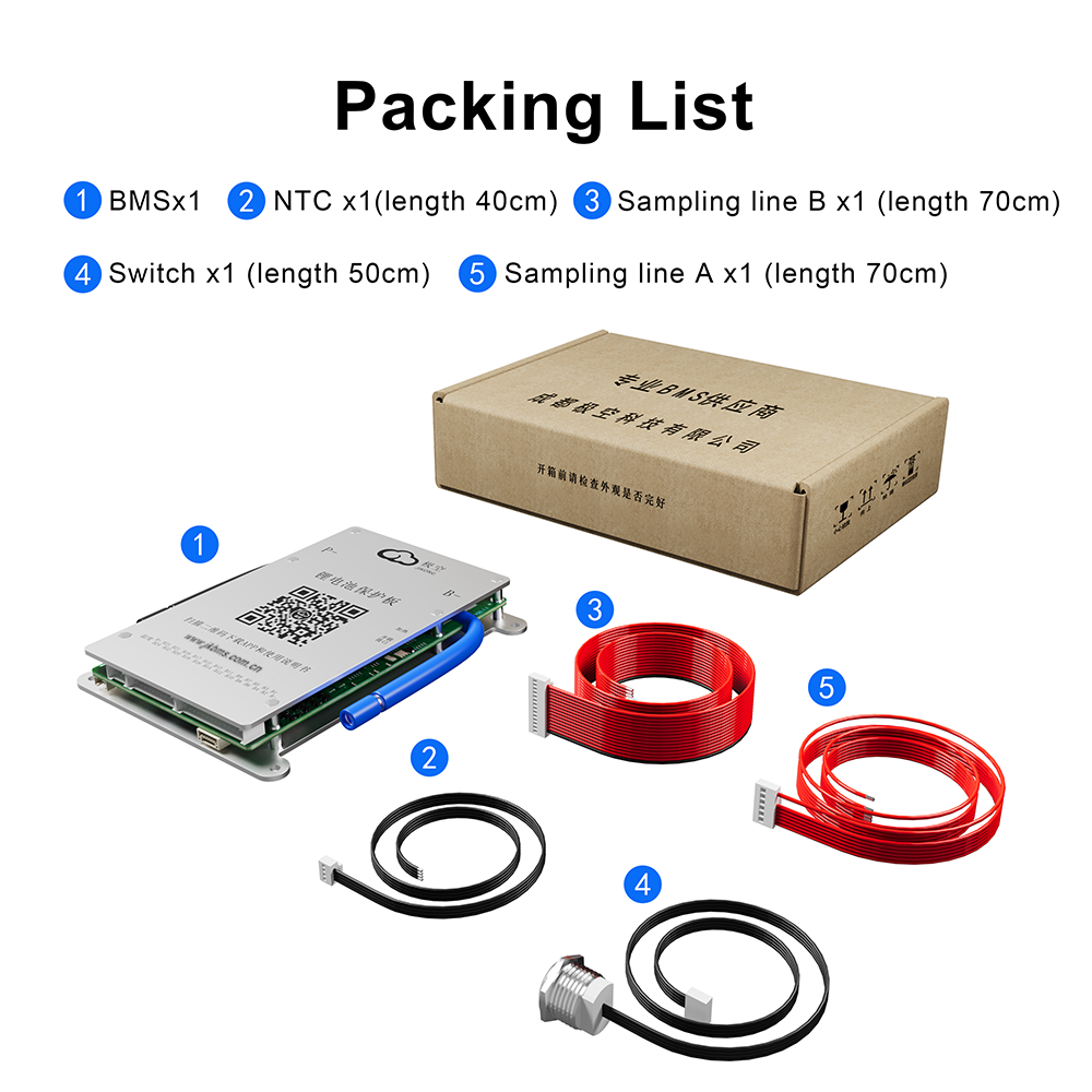JK BMS 4S-8S 40A/60A Smart Active BMS for Lifepo4/Li-ion/LTO