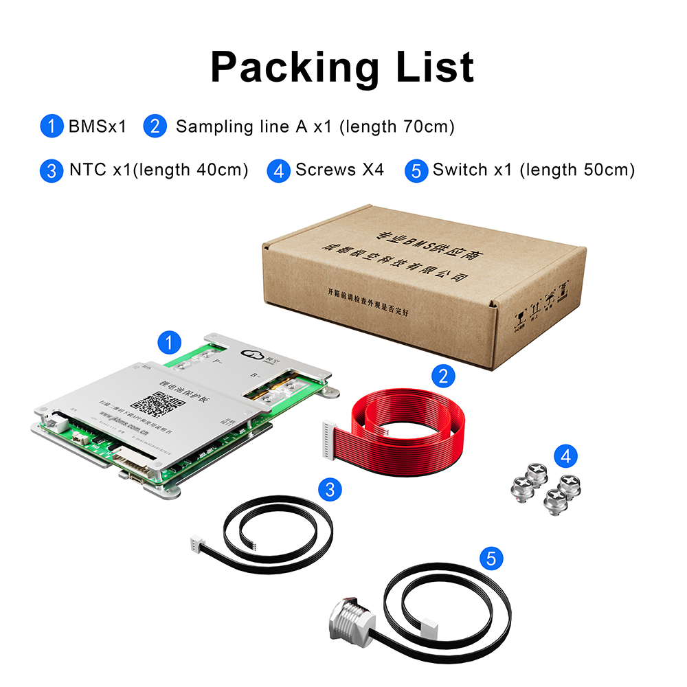 JK BMS 4S-8S 100A/200A/300A Smart Active BMS for Lifepo4/Li-ion/LTO
