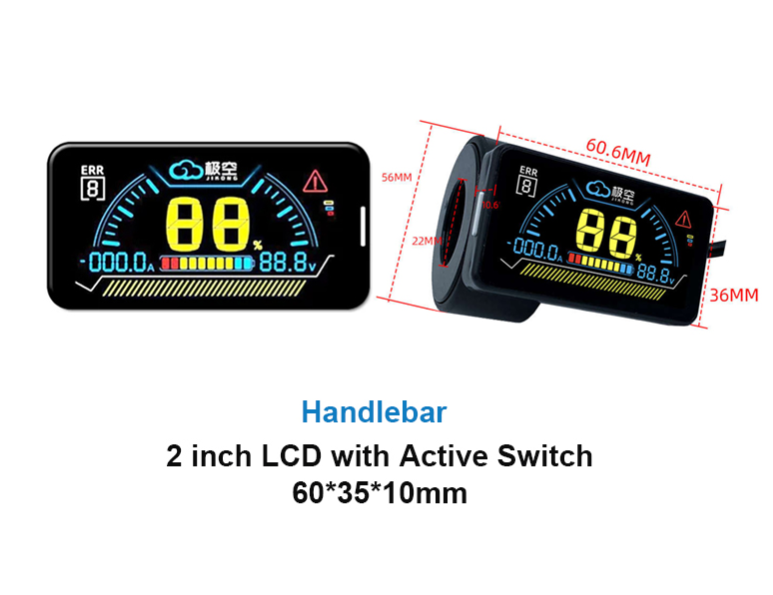 JK BMS Universal LCD Display for Smart BMS