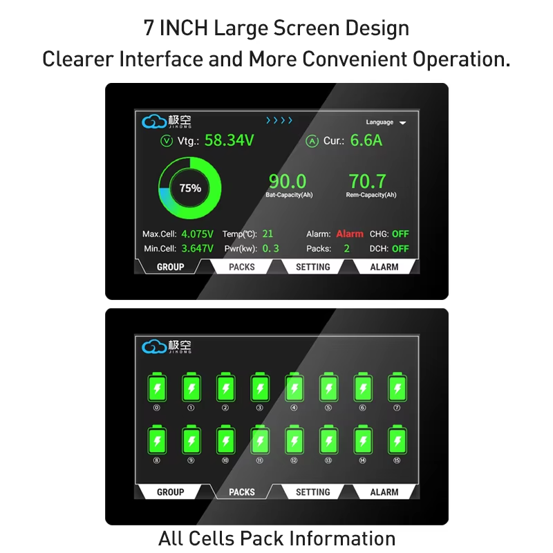 JK BMS LCD Display for ESS BMS