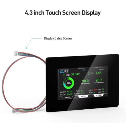JK BMS LCD Display for ESS BMS