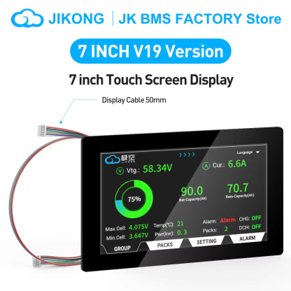 JK BMS LCD Display for ESS BMS