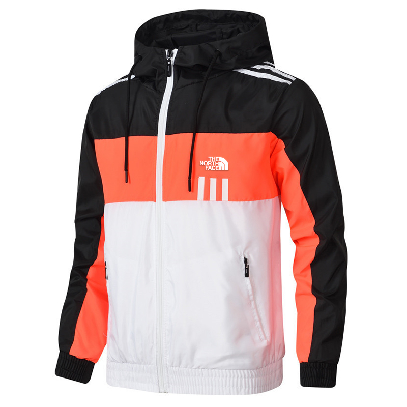 abrigo deportivo con dise?o colour block