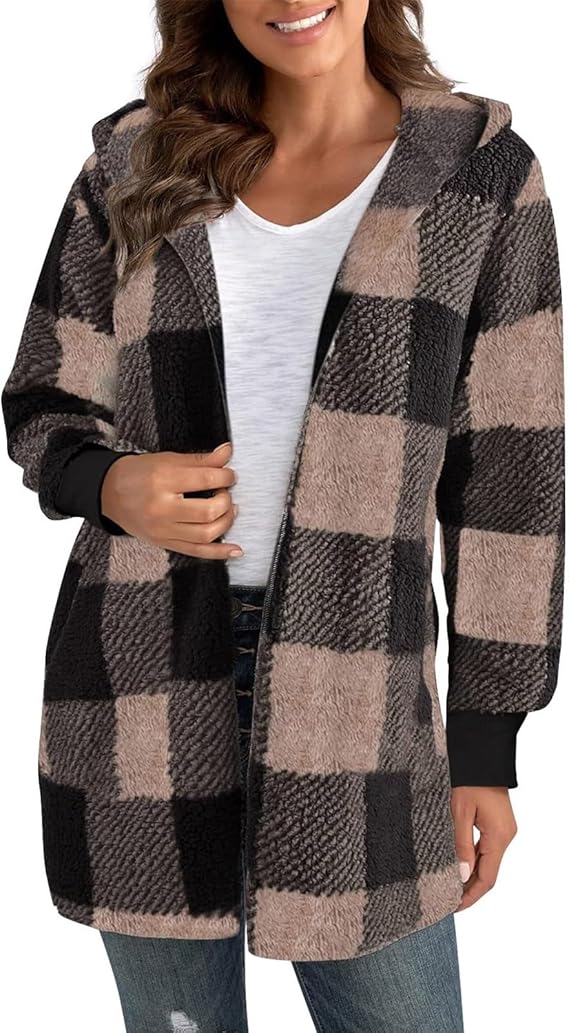 Long Cardigan Sweaters for Women Fuzzy