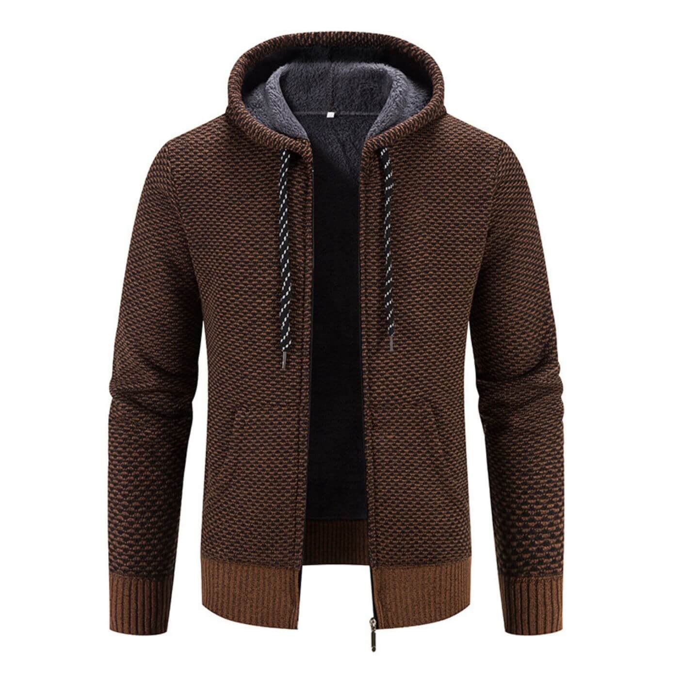 2025 Men's Mike - High-quality Hooded Winter Vest