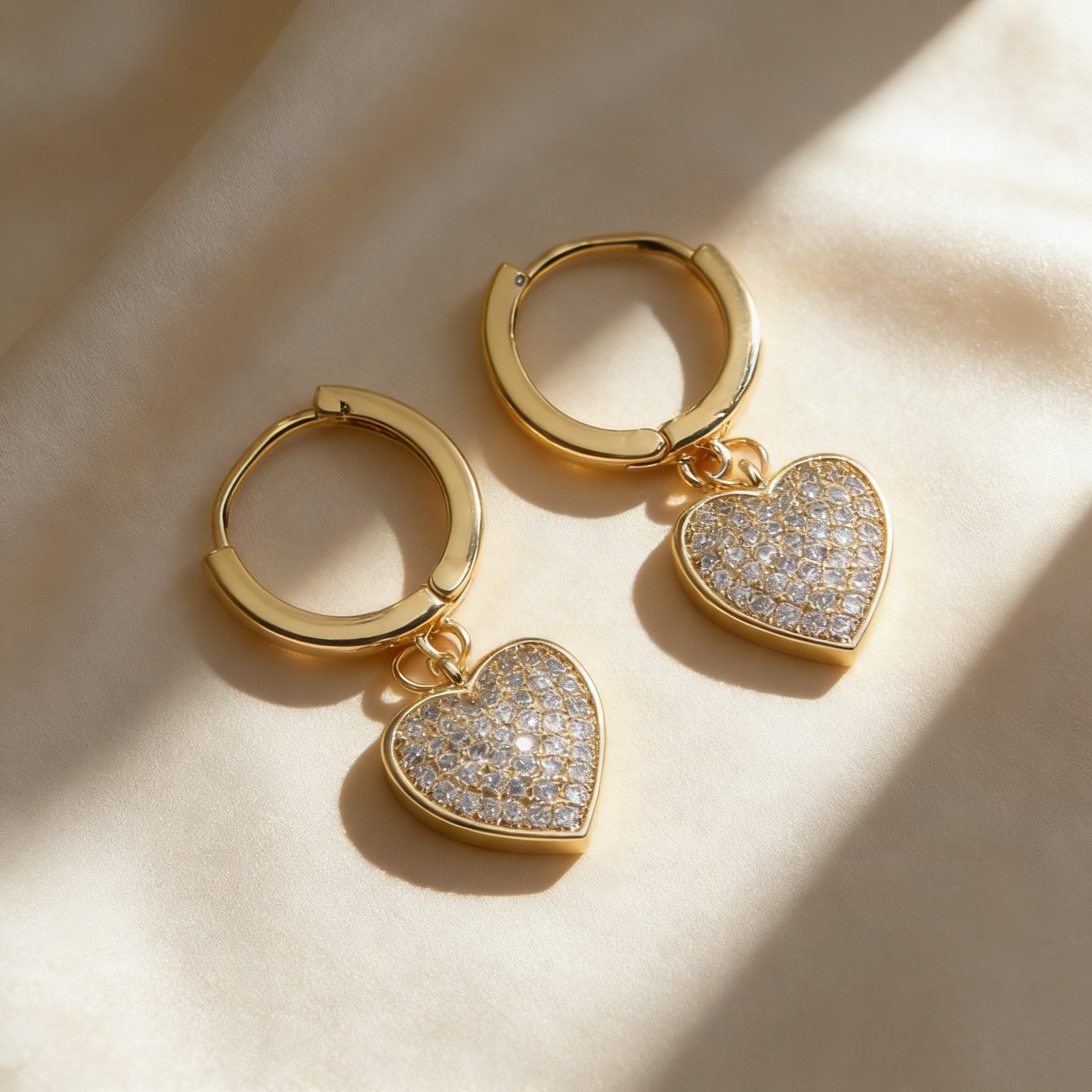 Classic Heart Earrings