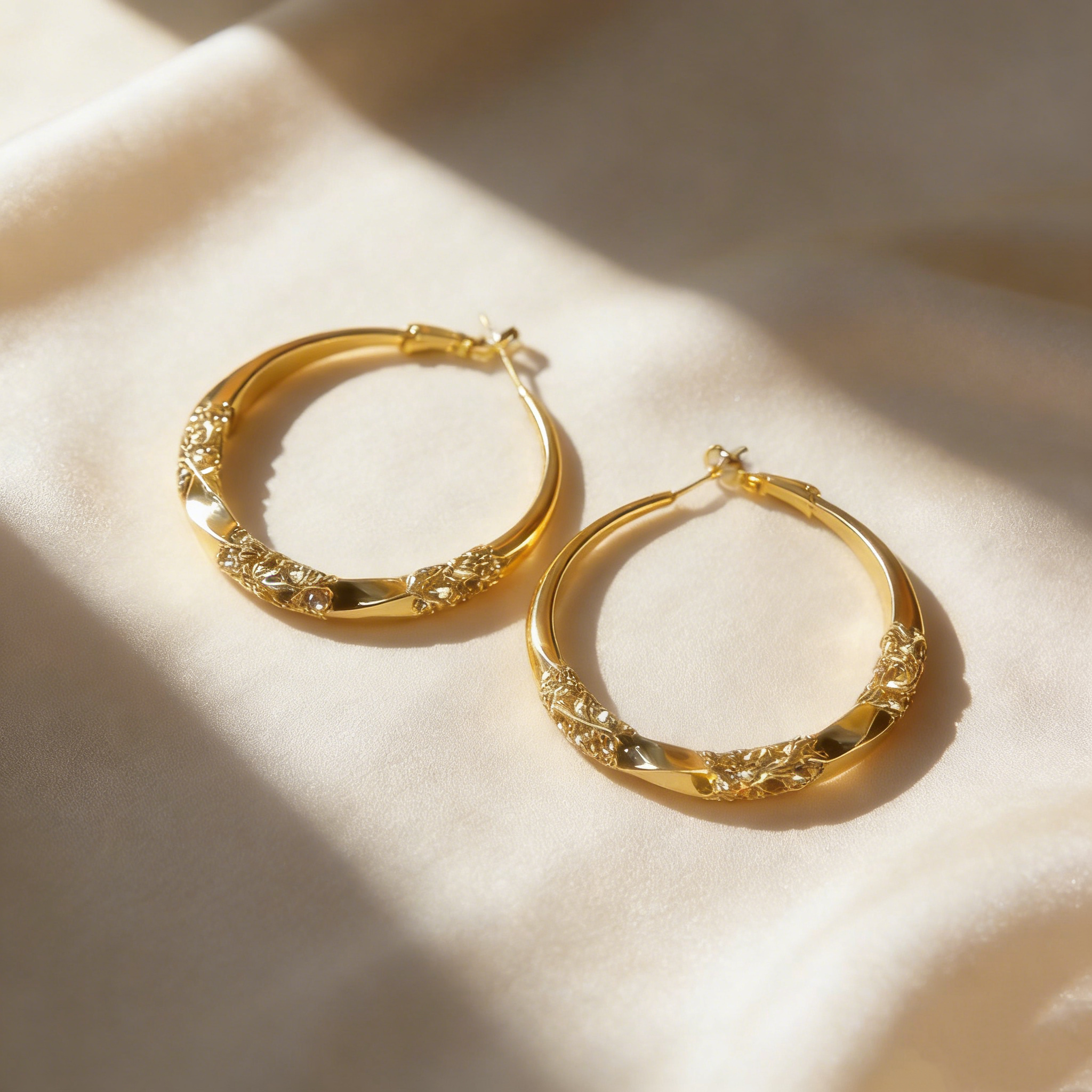 Elegant Classic Hoop Earrings