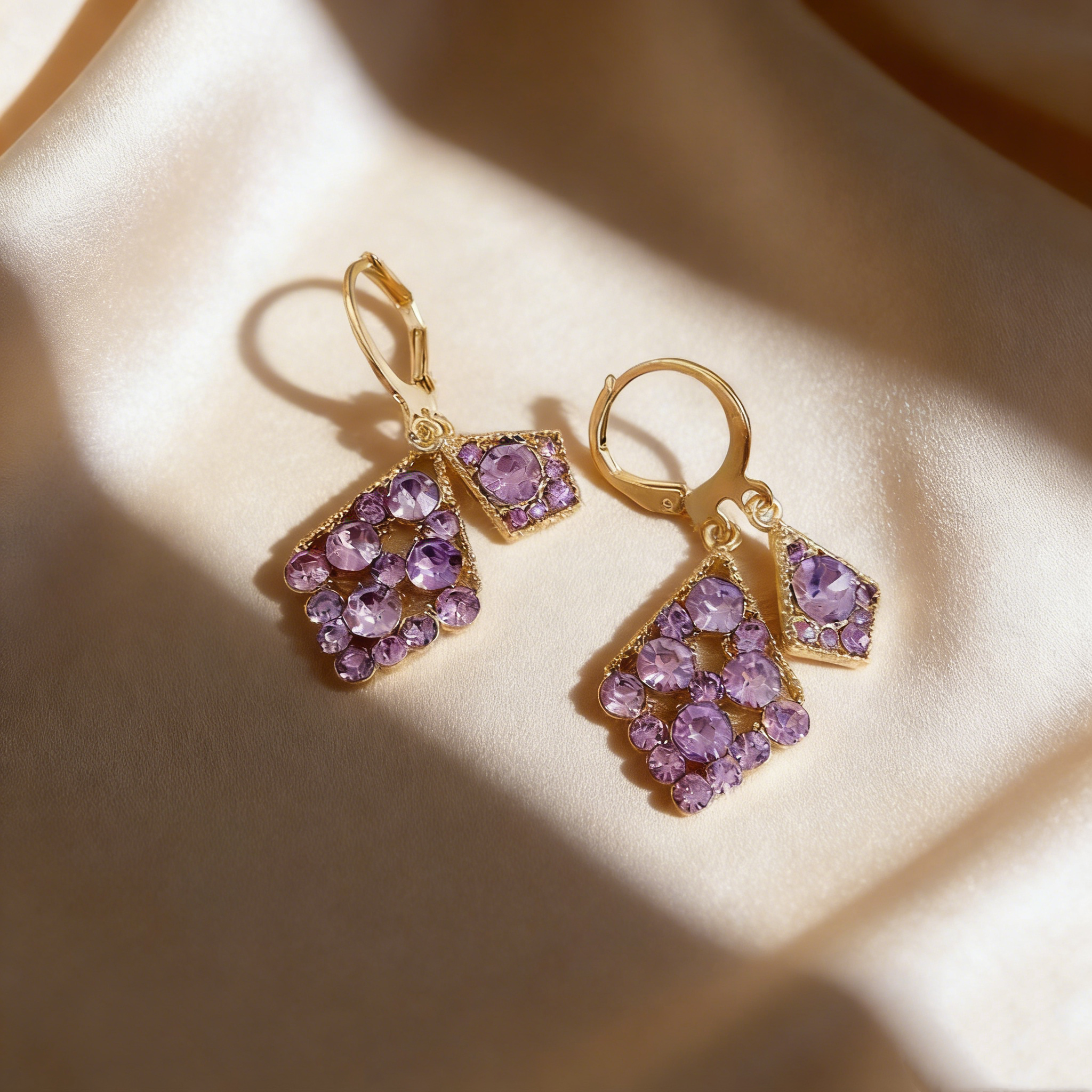 Elegant Double-Layered Leaf Earrings