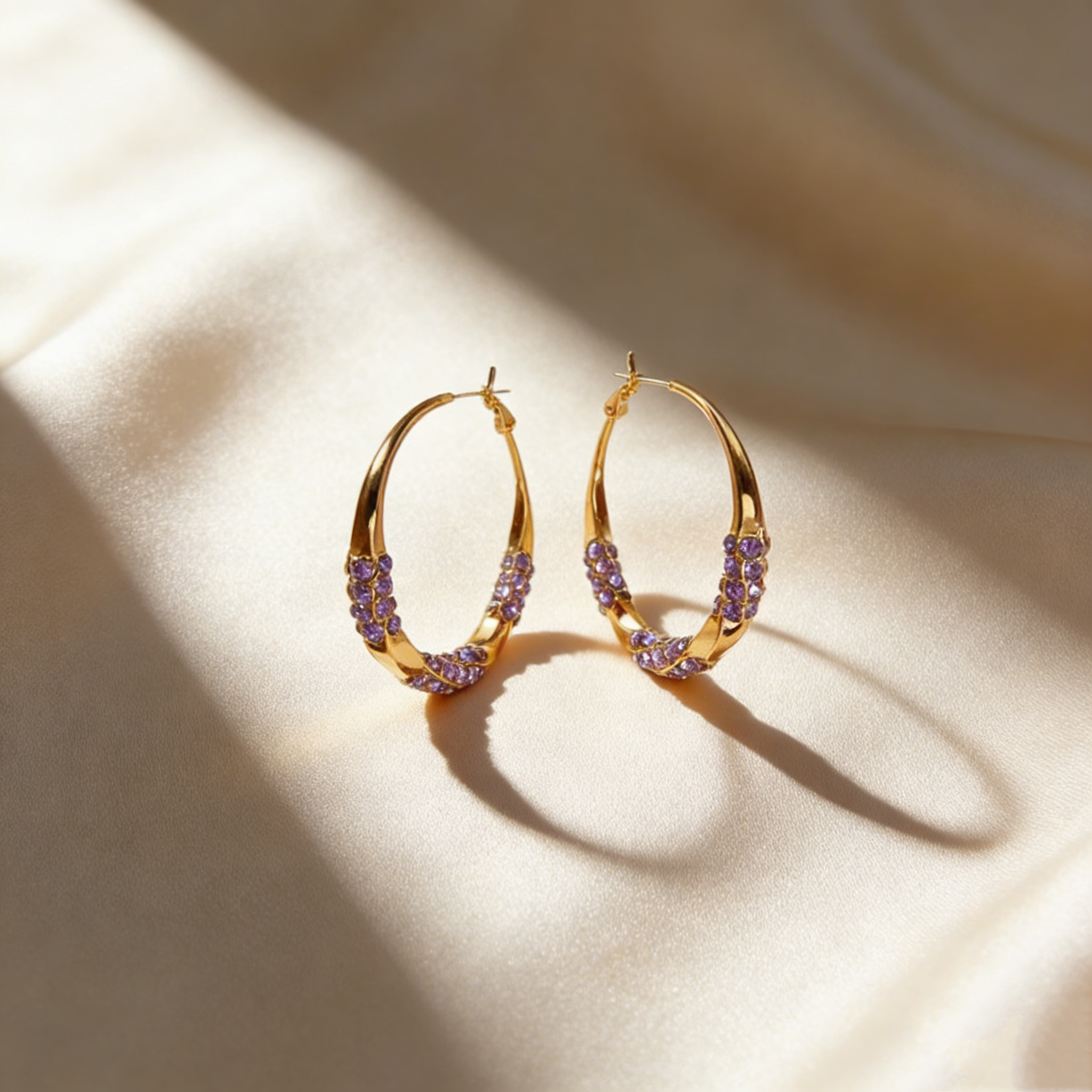 Elegant Classic Hoop Earrings