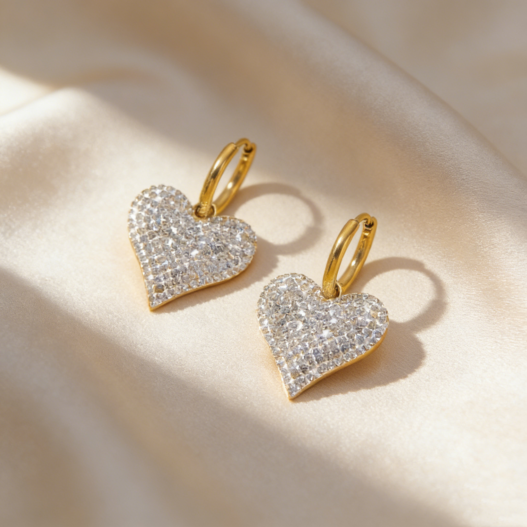 Eternal Classic Heart Earrings