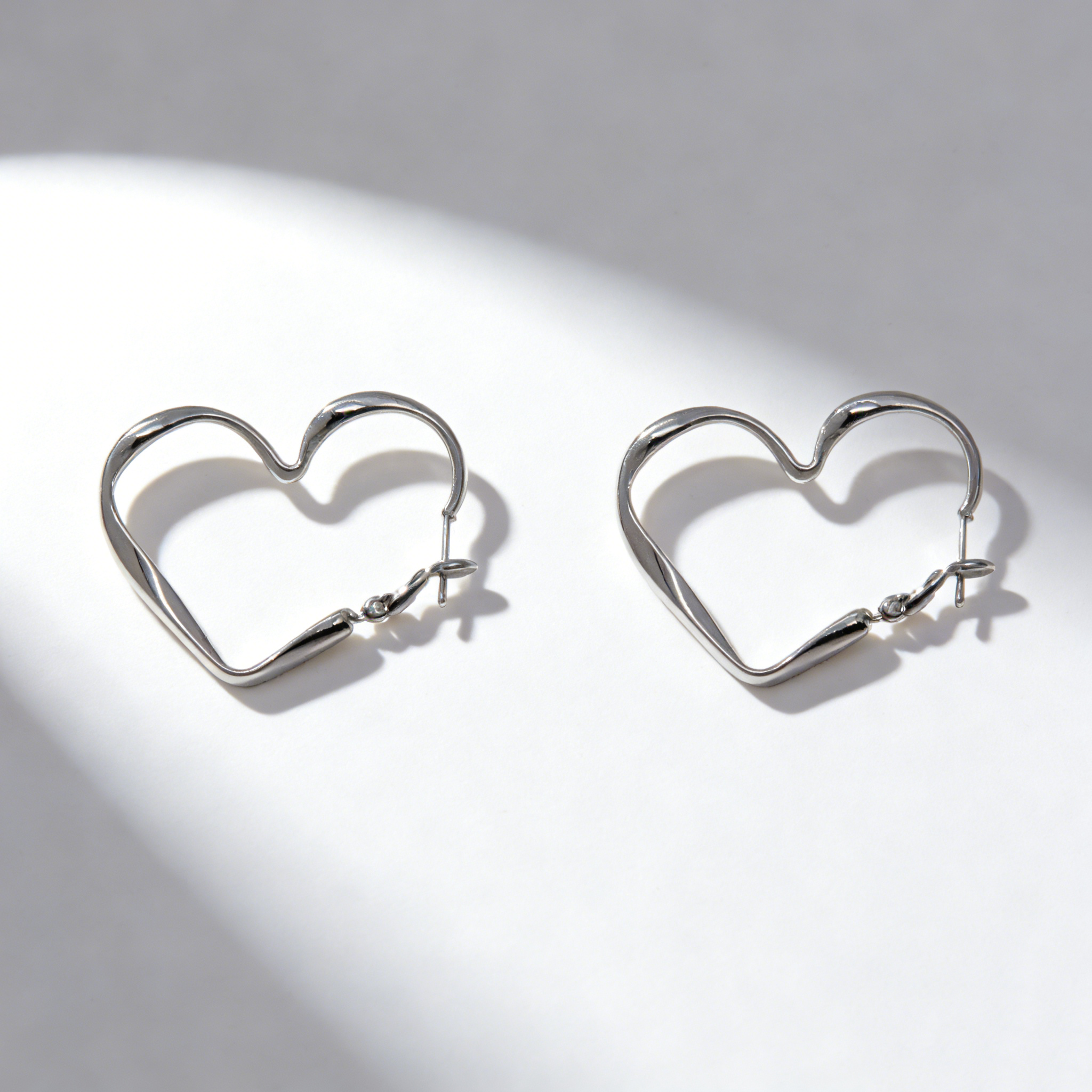 Elegant Irregular Heart Earrings