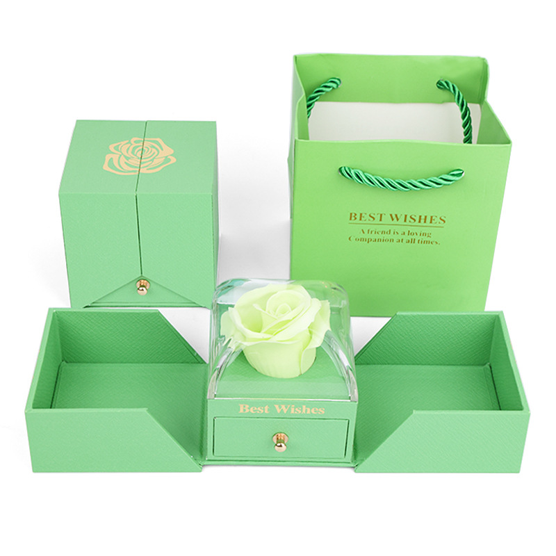 Double-Opening Forever Rose Gift Box