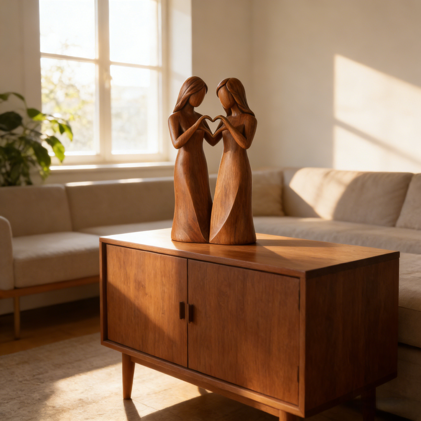 Celebrates Friendships Sisters Sculpture