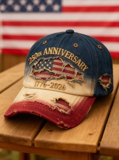 🧢2026 New Year Hot Sale 49% OFF 🔥250th Anniversary Of The Founding Of The United States Hat 🇺🇸🎉Buy More Save More