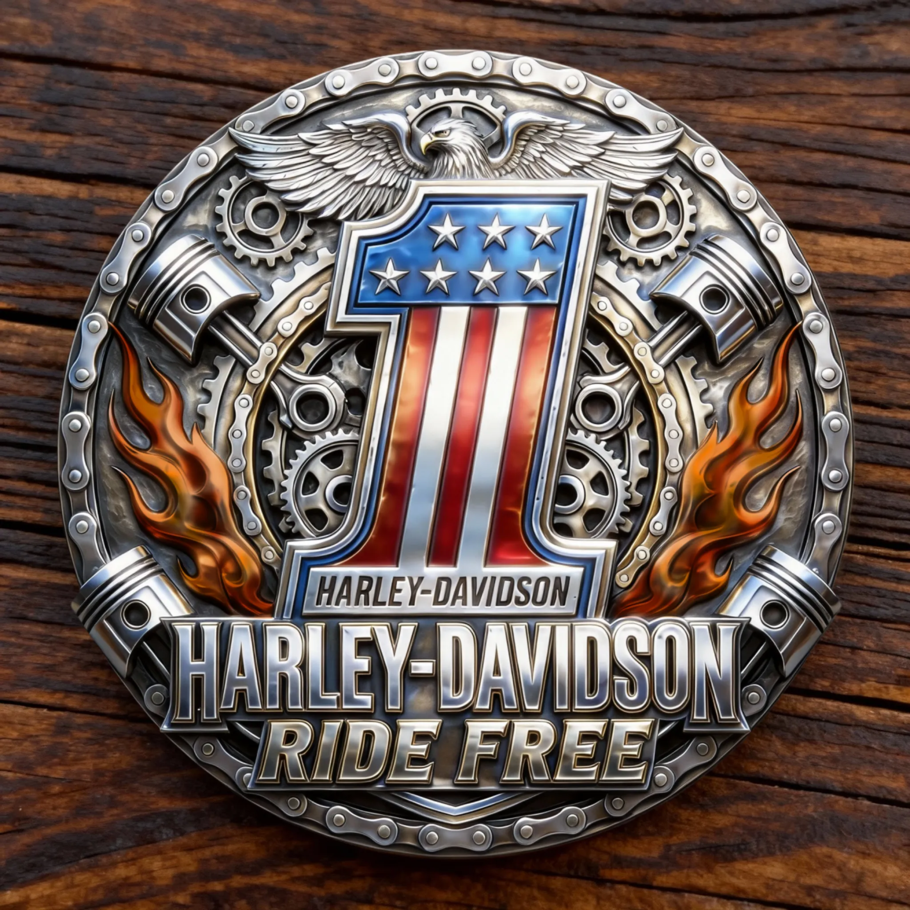 Last Day 49% OFF🦅 HARLEY-DAVIDSON RIDE FREE · GROUCHY OLD BIKER COIN