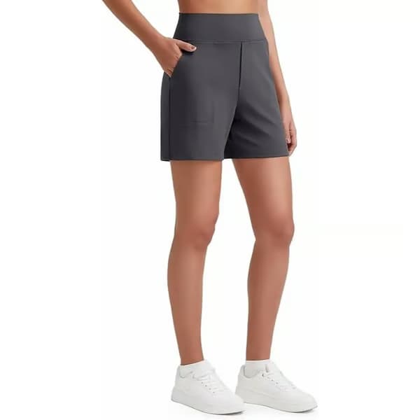 Women's High-Waisted Athletic Bermuda Shorts with Pockets – Running, Yoga, Summer Casual Activewear（Buy 2 Free Shipping）