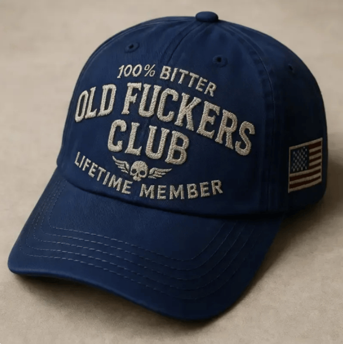 Vintage Old Timers Club Trucker Hat