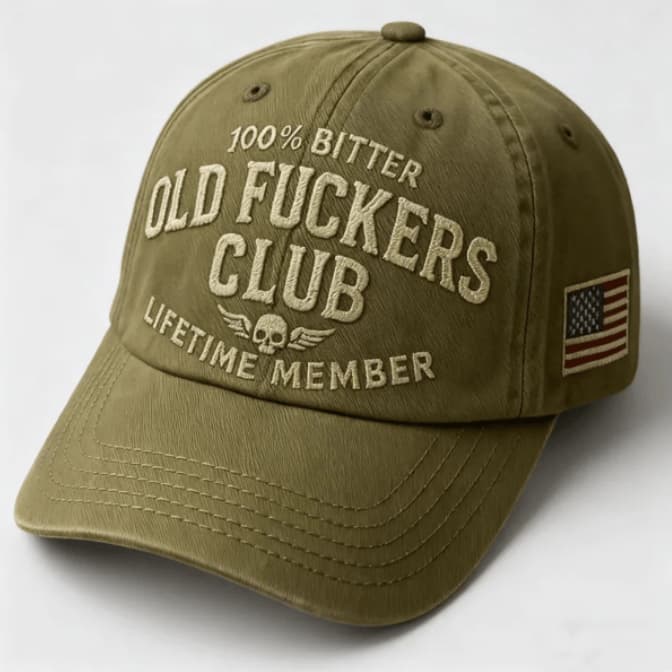 Vintage Old Timers Club Trucker Hat