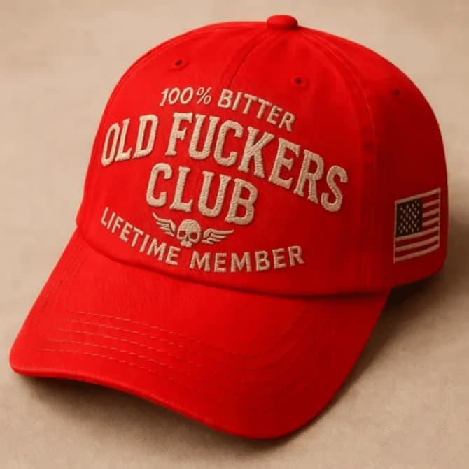 Vintage Old Timers Club Trucker Hat