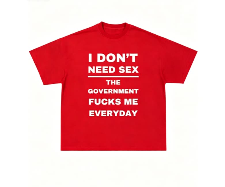 I Don't Oversized Tshirt