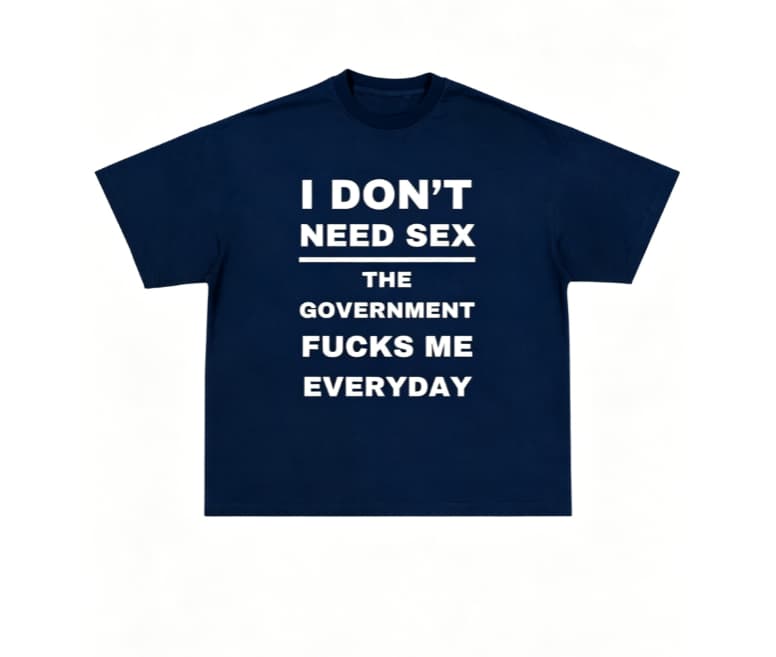 I Don't Oversized Tshirt
