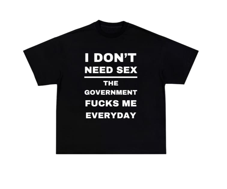 I Don't Oversized Tshirt