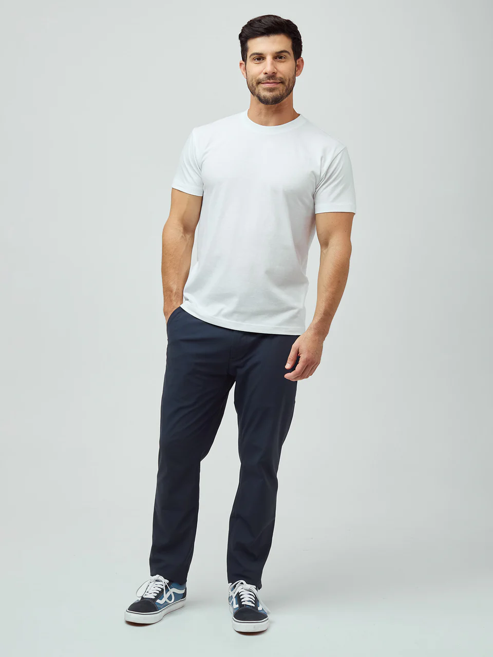 Navy Crew Neck