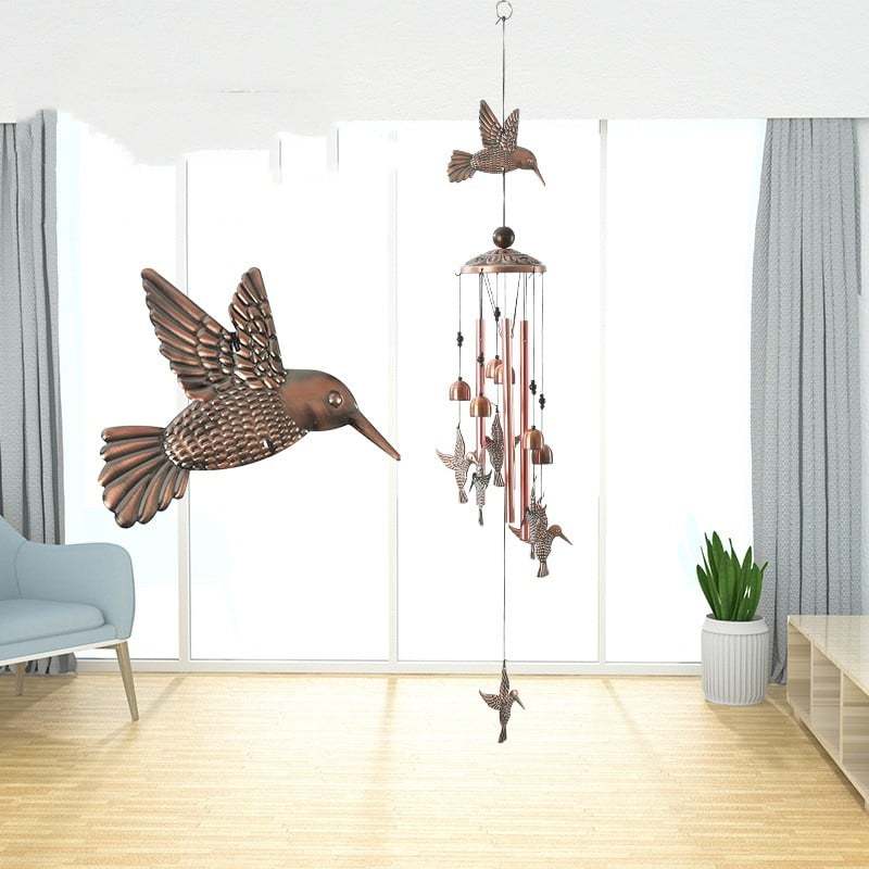 Pure hand-made Copper Horse wind chimes(   )
