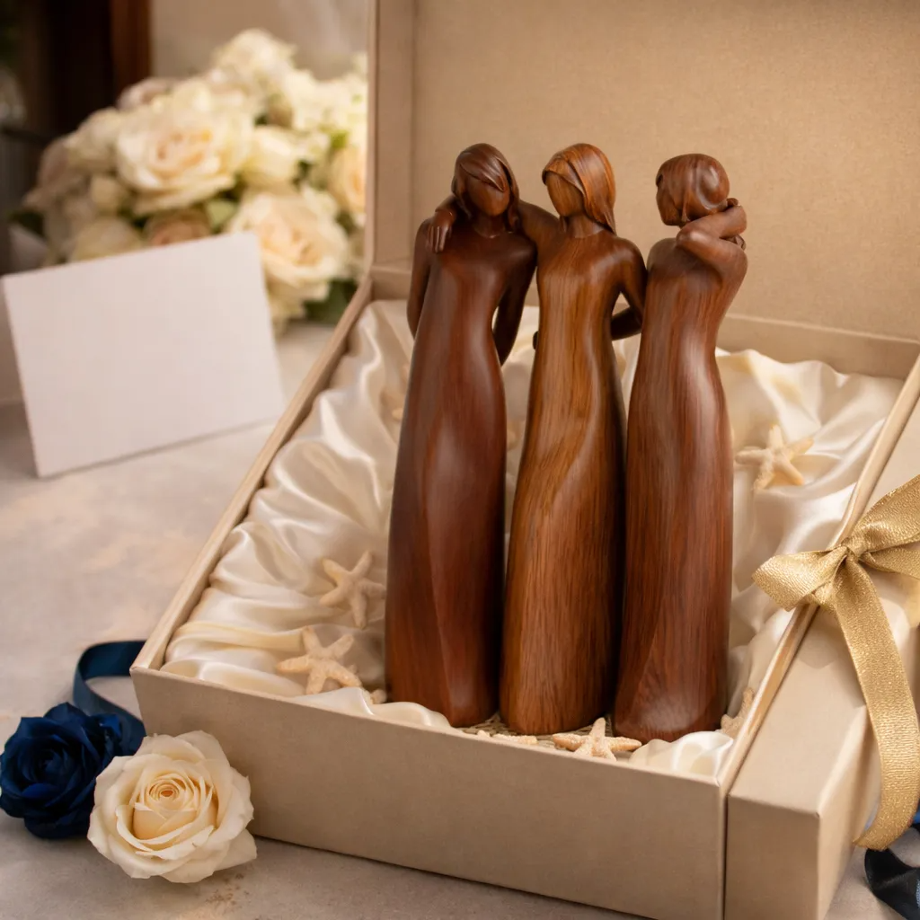 Celebrates Friendships Sisters Sculpture