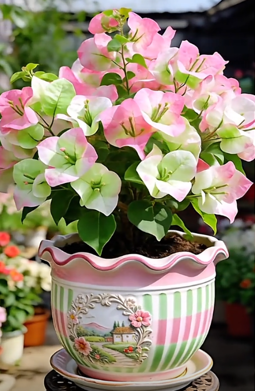 🌺 [Blooming Machine] Bougainvillea Saplings – The Heat-Loving Vine That Never Stops Flowering