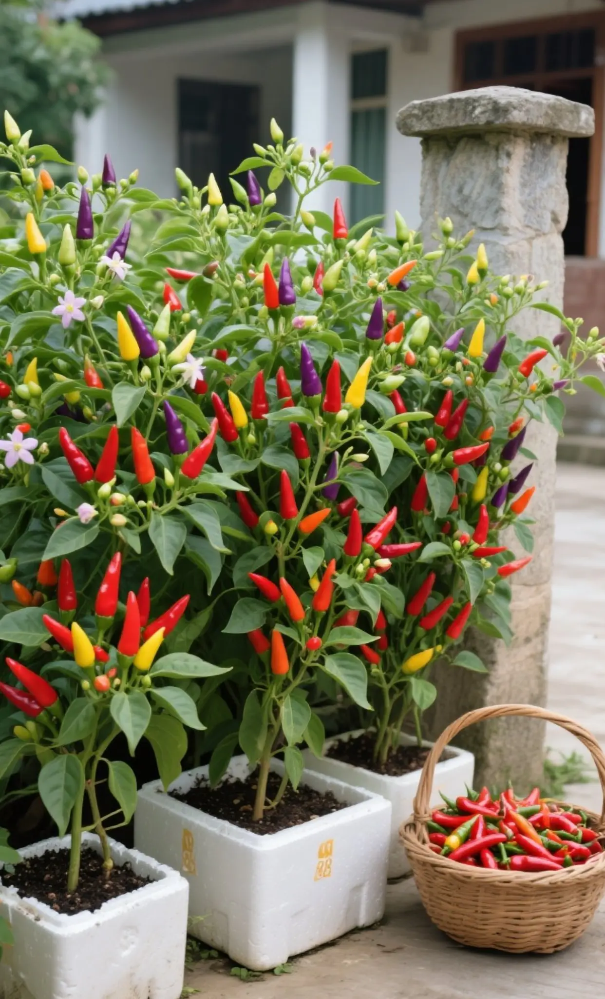 🌈 Bunte Paprikasamen 🌶️ Mini-Regenbogengarten & reiche Ernte!