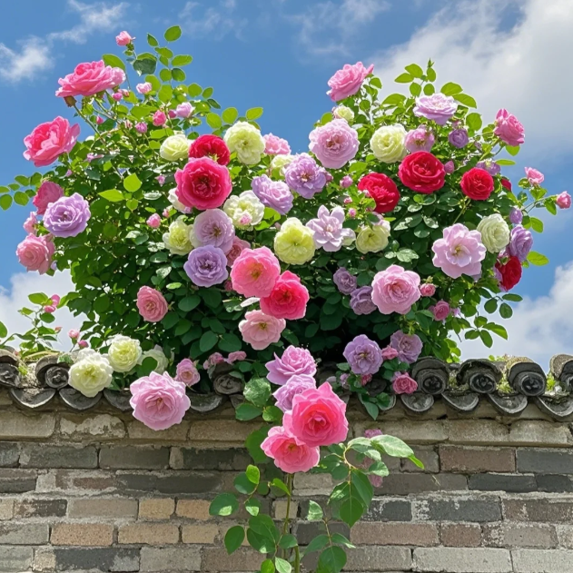 🌹Climbing Rose—Year-Round Blooming