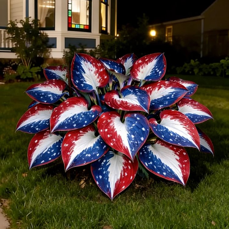 🎉Amerika 250th Aniniversary🌿Seltene American Glory Hosta-Zwiebeln