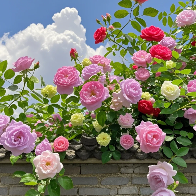 🌹Climbing Rose—Year-Round Blooming