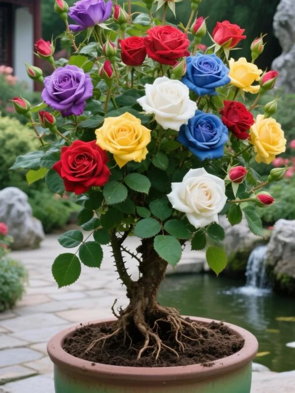 Rosensamenmischung (200 Samen) – Alte und seltene Sorten für den Hausgarten, gentechnikfrei, pflegeleichte, wunderschöne, mehrjährige Blumen