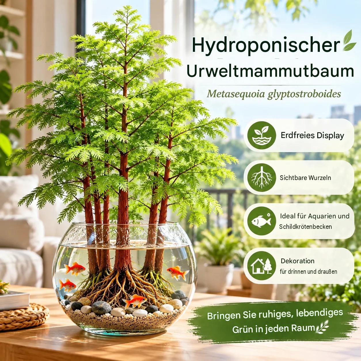 🌿 Hydroponische Urweltmammutbaumzwiebeln - Metasequoia glyptostroboides