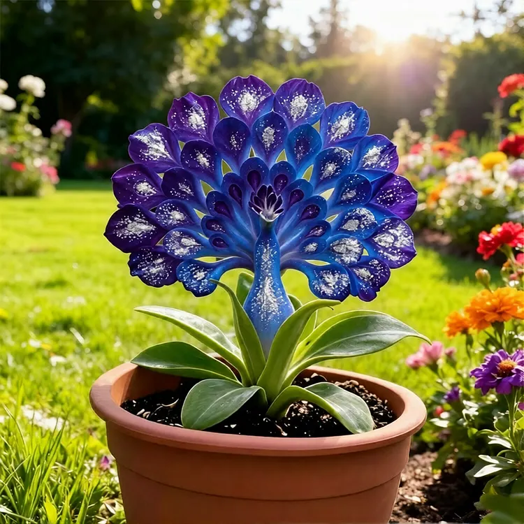 🌈 Regenbogen-Pfauenblumenzwiebel – Erschaffe deinen magischen Gartenstar
